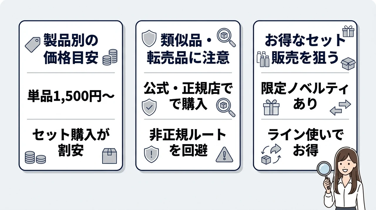 ケラジェニックシャンプーの価格と購入時の注意点