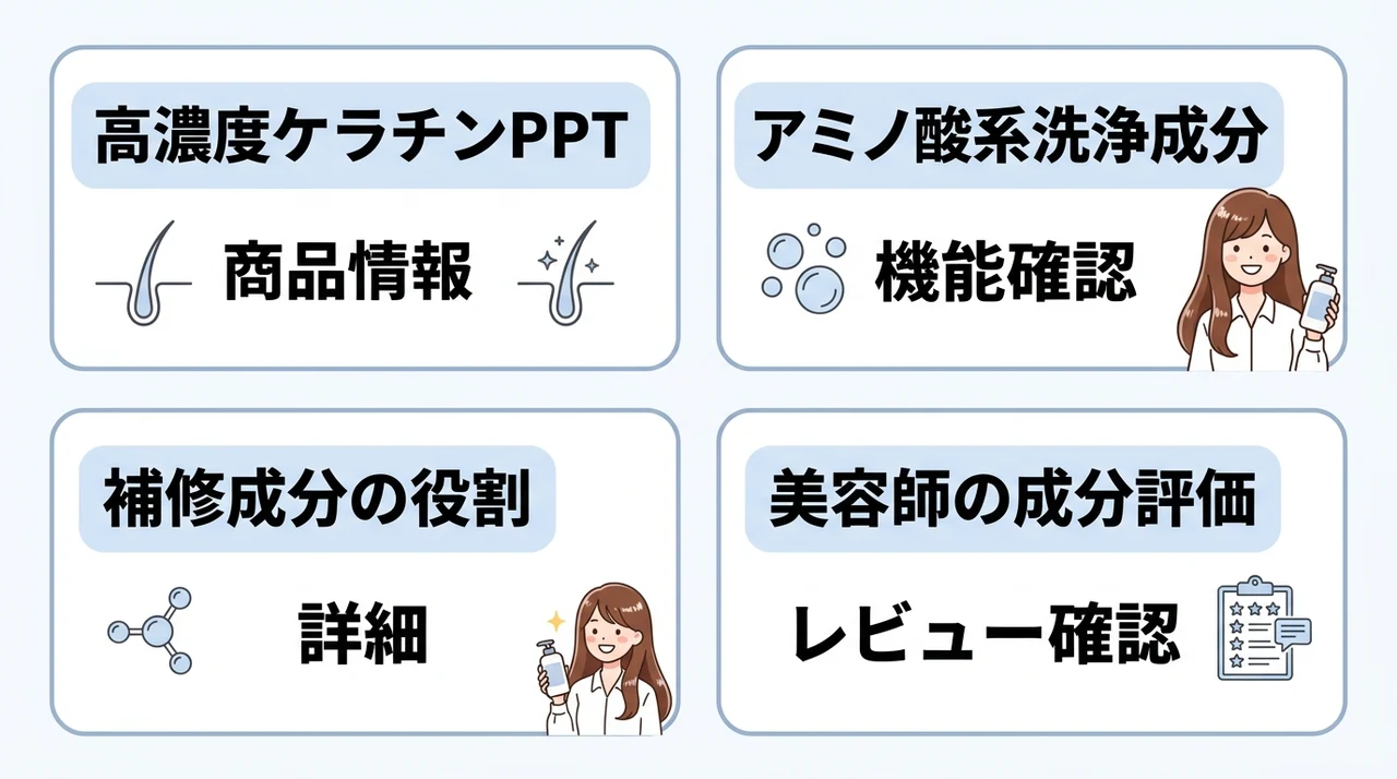 ケラジェニックシャンプーの成分解析と専門家の評価
