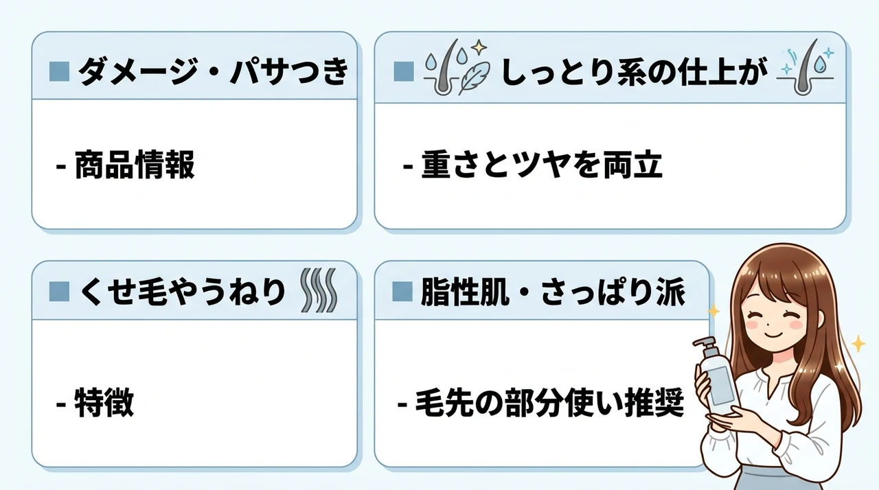 ケラジェニックシャンプーがおすすめな人・向いていない人