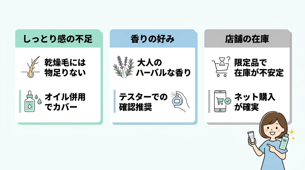 購入前に知っておきたい注意点と悪い口コミ