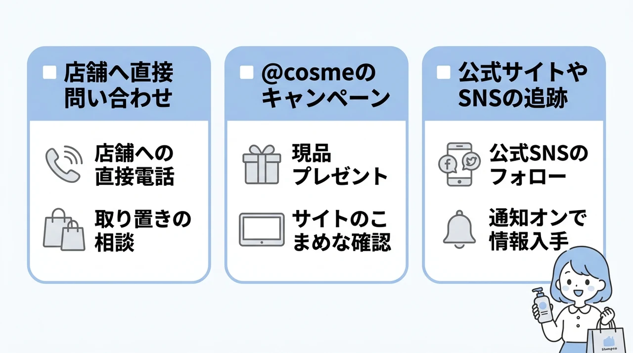 売り切れ時に確実に手に入れるための裏技と再入荷情報